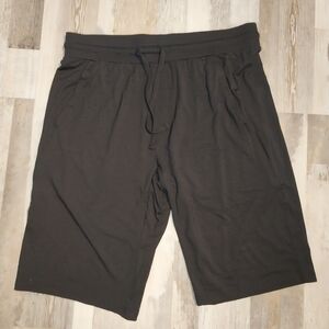 Tommy John Women's Drawstring Shorts, Medium, Black